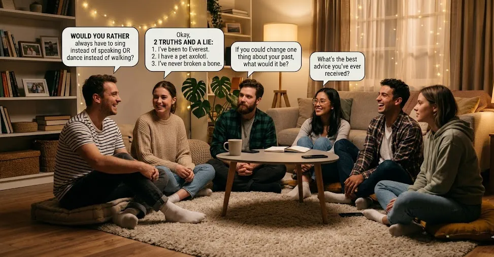 Truth based group games