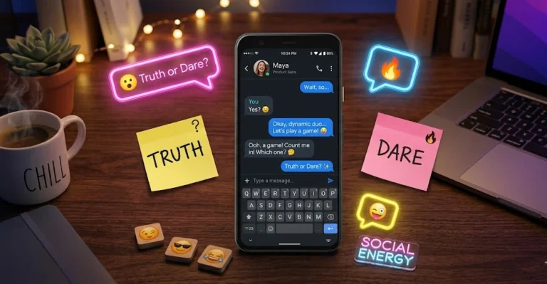 Truth or dare chat