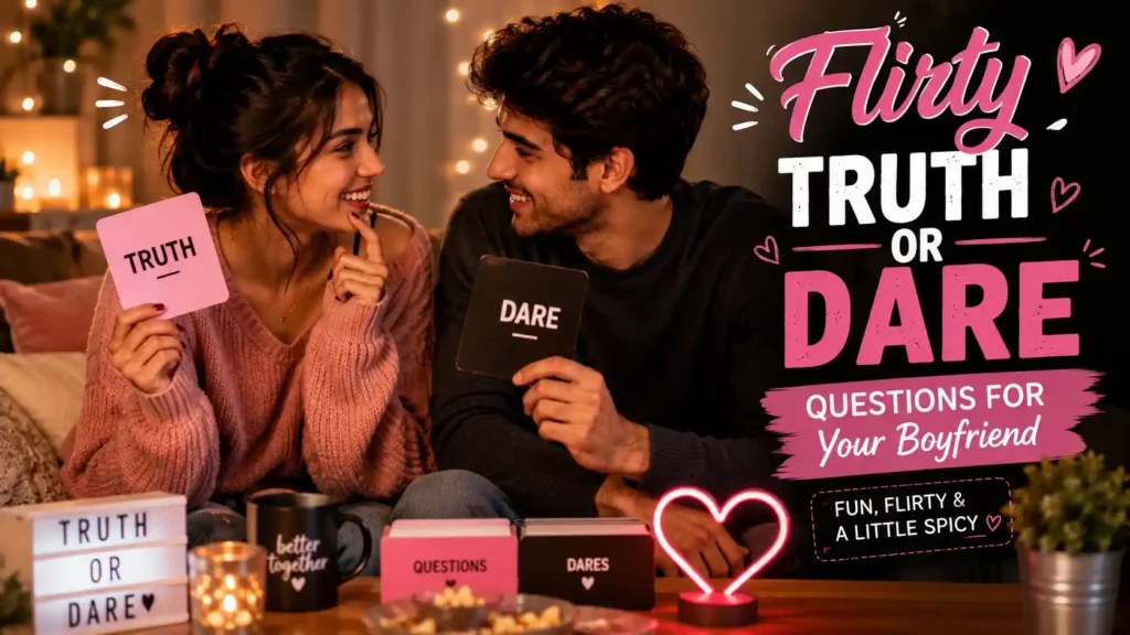 Flirty Truth or Dare Questions for Your Boyfriend