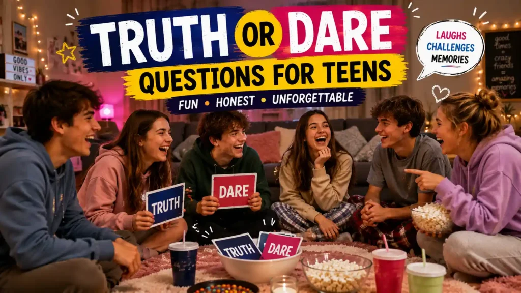 Truth or Dare Questions for Teen